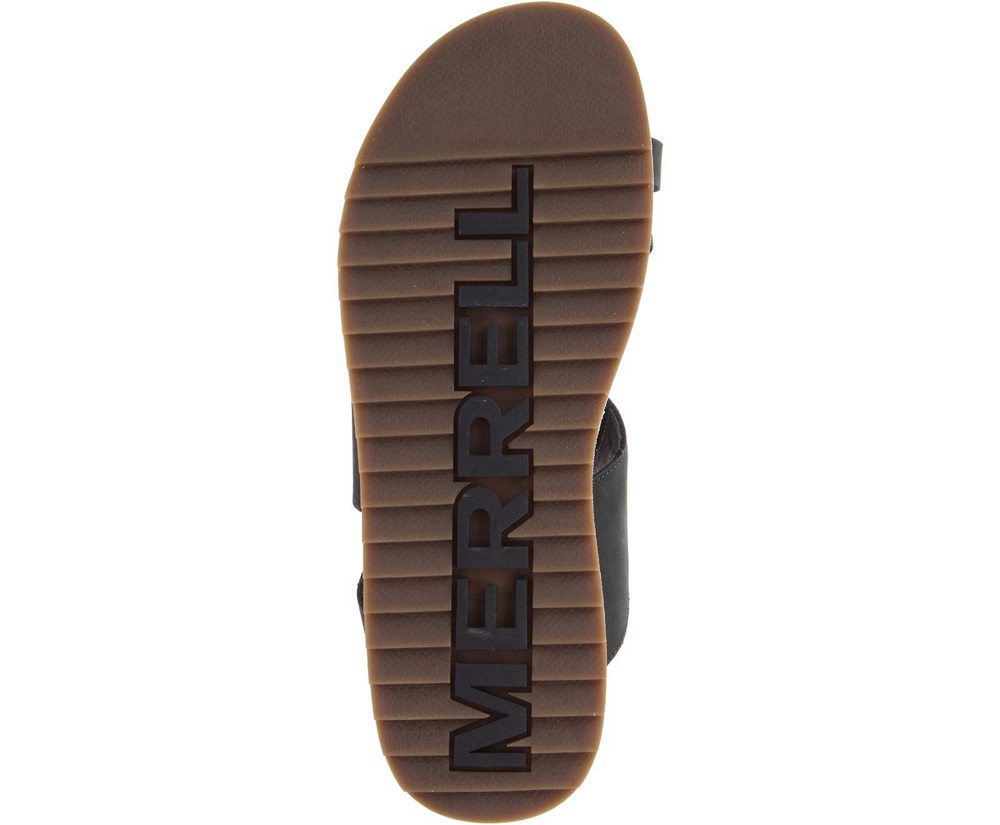 Merrell Sandals Black - Juno Wrap - Womens 25UDGAVOR